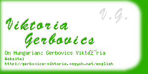 viktoria gerbovics business card